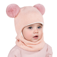 kids pink balaclava