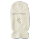 3 hole balaclava white