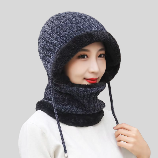 Beanie face mask balaclava for women