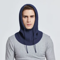 Cashmere balaclava men