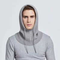 Cashmere balaclava men