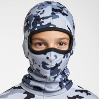 Kids camo balaclava