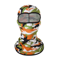 Kids camo balaclava