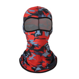 Kids camo balaclava