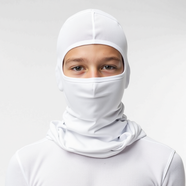 Kids white balaclava | Balaclava-shiesty – Balaclava-Shiesty