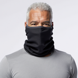 Mens Black Neck Gaiter