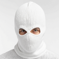 White Balaclava 2 Hole