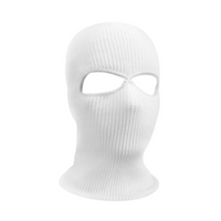 White Balaclava 2 Hole