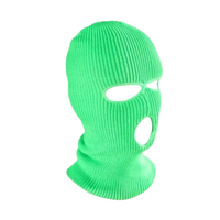 Green 3 Hole Balaclava