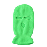 Green 3 Hole Balaclava